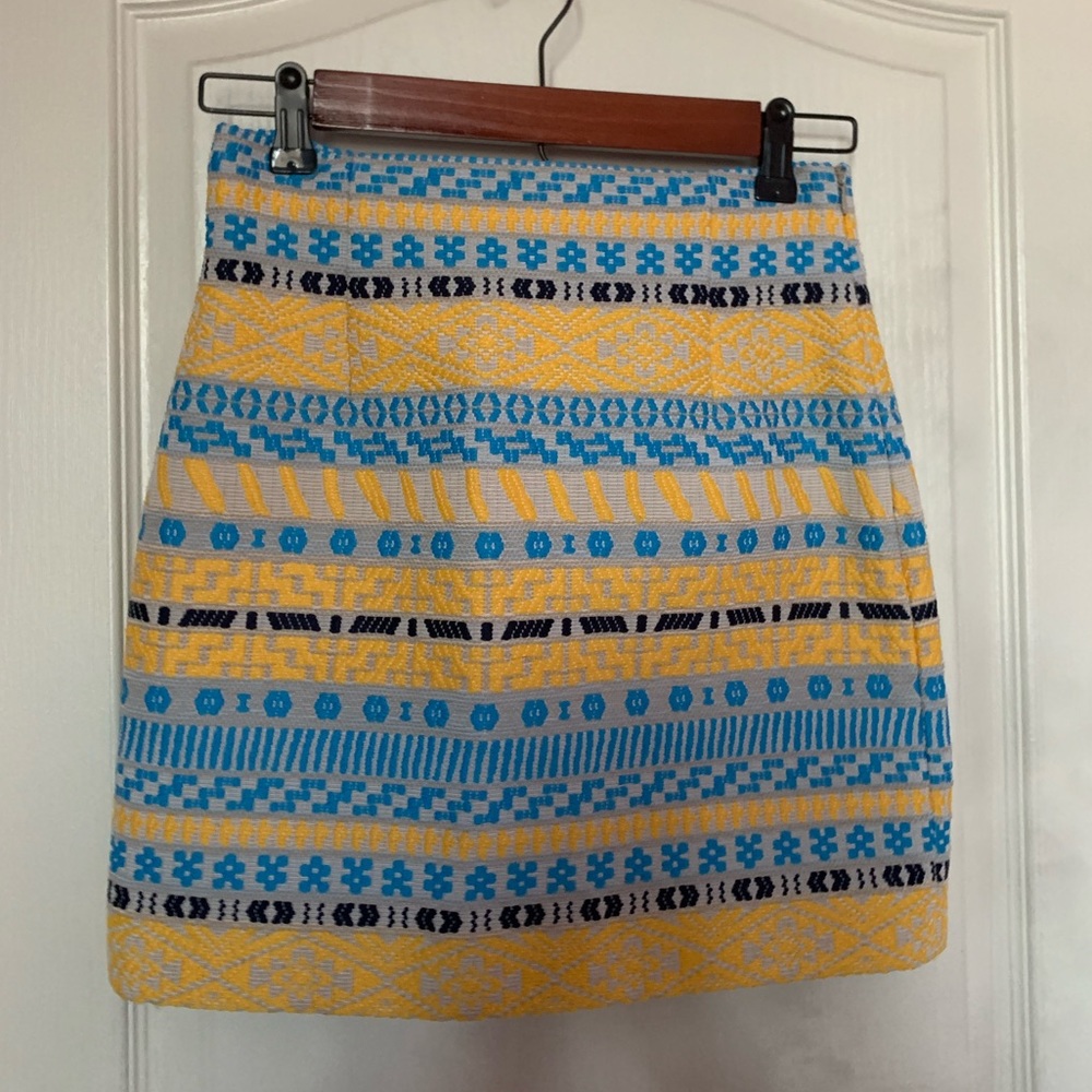 Zara Aztec skirt XS